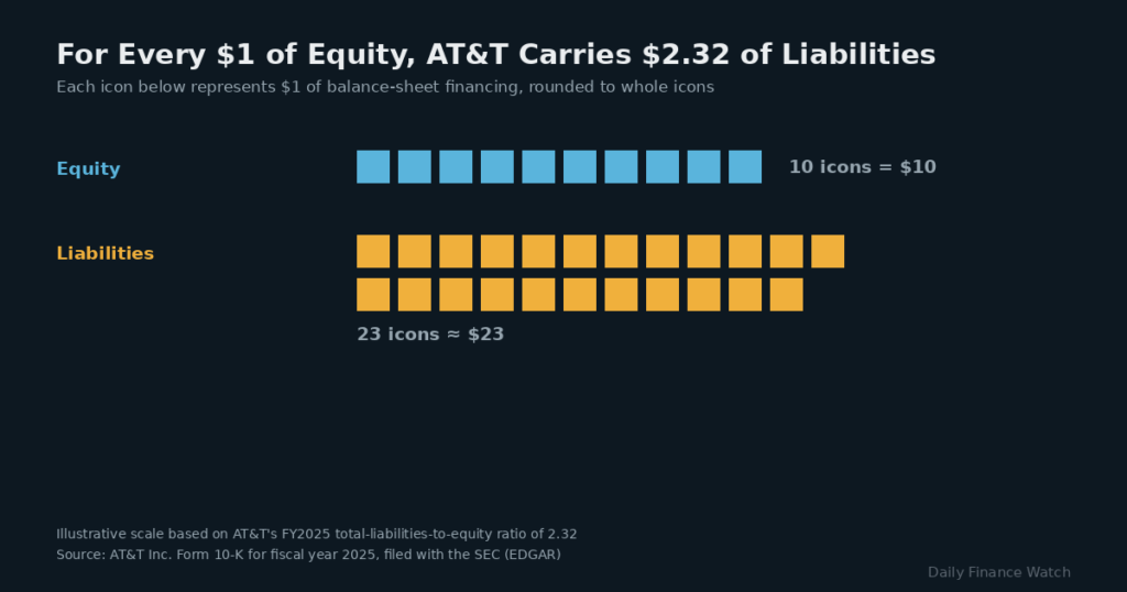 Balance scale illustration comparing debt financing and equity financing trade-offs